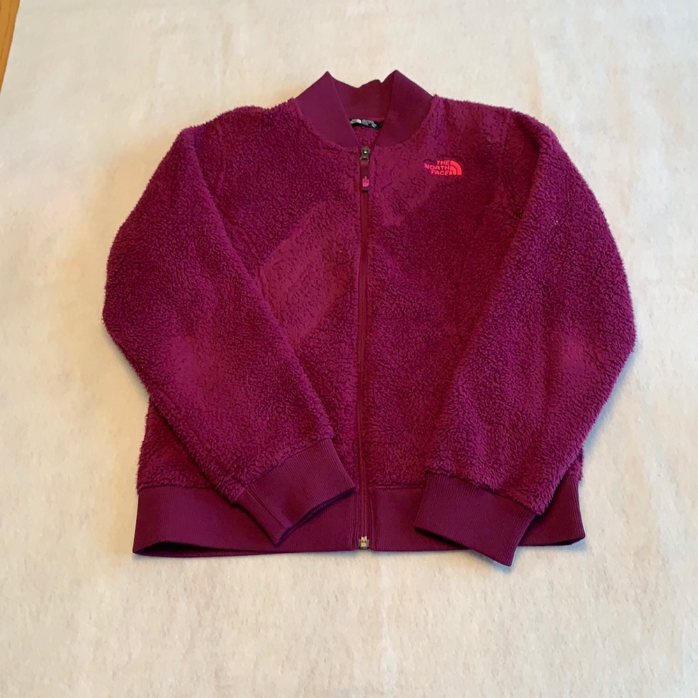 North Face girls Sherpa fleece